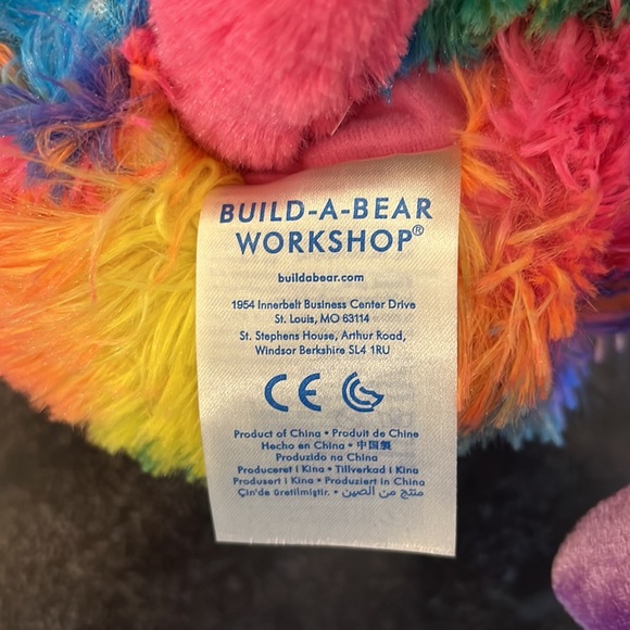 NWT Build-A-Bear Workshop - Monster Mixters - 20” Tall, Rainbow 🌈 Colors - 2016 - Picture 12 of 15